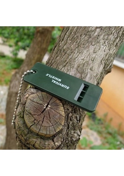 Bay Kamp Outdoor Yaşam Yüksek Sesli Acil Durum Survival Plastik Düdük Najmaddin Standart