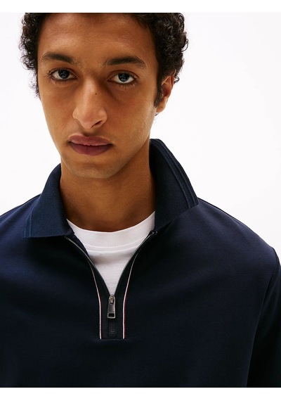 Tommy Hilfiger Tommy Hılfıger Erkek T-shırt Mw0mw38487-dw5 Lacivert
