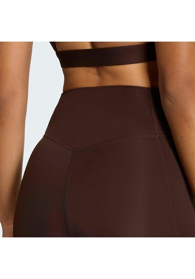 Adidas Optime Essentials Kadın Kahverengi Tayt Jz0824