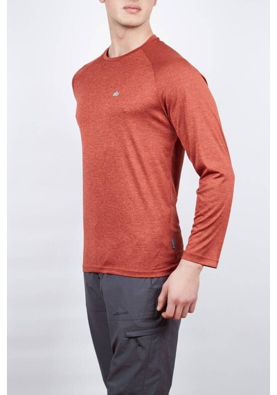 Alpinist Workout Ready Erkek Sweatshirt Kırmızı Siyah