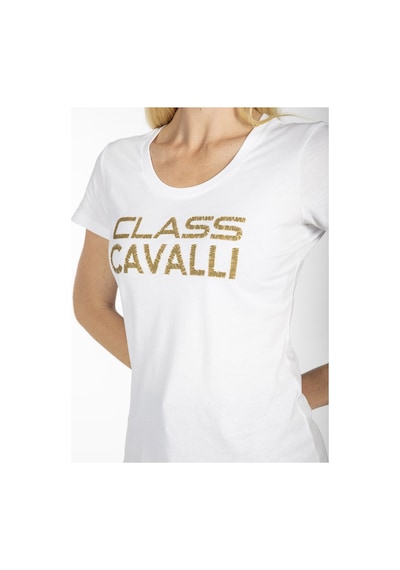 ROBERTO CAVALLI  Kadın T'shirt RRC5499L Beyaz