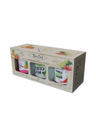Bien Chef Gurme Koleksiyonu 3'lü Reçel Seti 3x220 Gr Pina Colada, Mojito, Az Acılı Lime