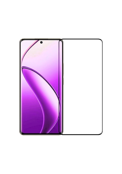 Nettech Realme 12 Pro Plus Uyumlu 5d Glas Full Cam Koruyucu - Siyah