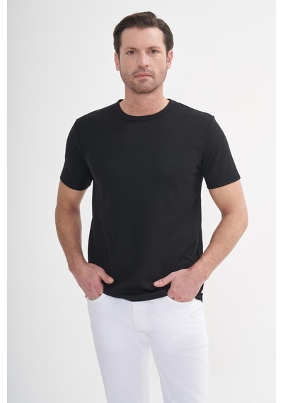 İntersivin Erkek T-shirt Brş-02 Siyah