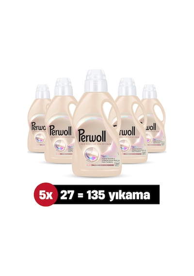 Perwoll Yenileme Beyazlar 5x 1.485 Ml 135 Yıkama set-hnkdtj-5242-6191 1400 ML