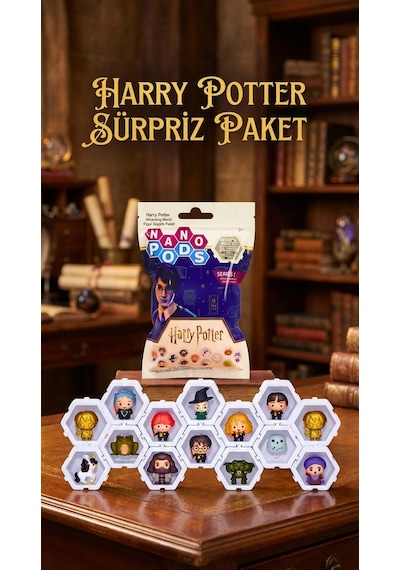 Harry Potter Koleksiyon Sürpriz Figür Seti Ünlü Karakterler