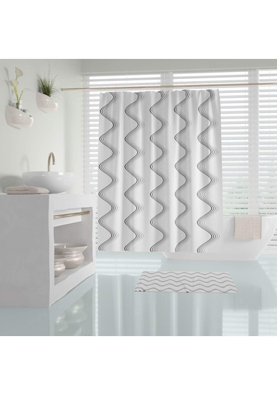 Zethome Waterway Banyo Duş Perdesi Tek Kanat 1x180x200 Diğer