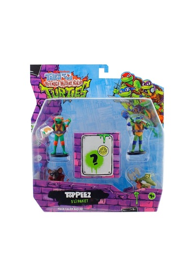 Pmı Nt2040 Ninja Turtles Toppeez 5li Figür Set Asorti