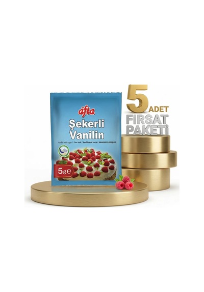 Afia Şekerli Vanilin 5x10lu