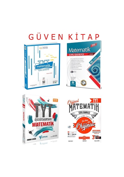 Orijinal Toprak Bilgi Sarmal 345 Yayınları Tyt Matematik S.b. Set