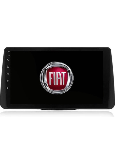 Fiat Egea Araç Multimedya Android Ekran Carplay Navigasyon Double Teyp 4+64 9" 20-21 Black Cadence