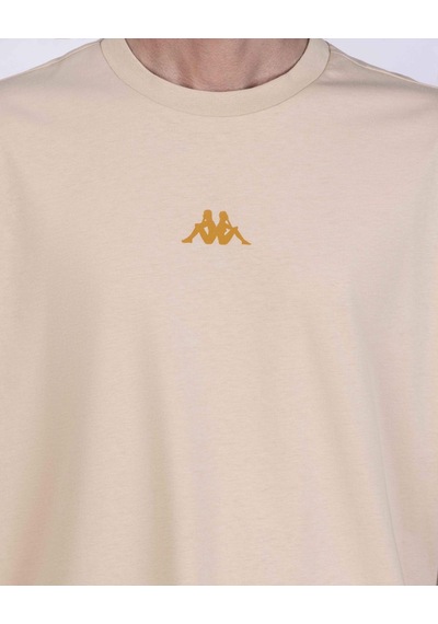 Kappa Authentic Asterys Erkek Bej Regular Tişört