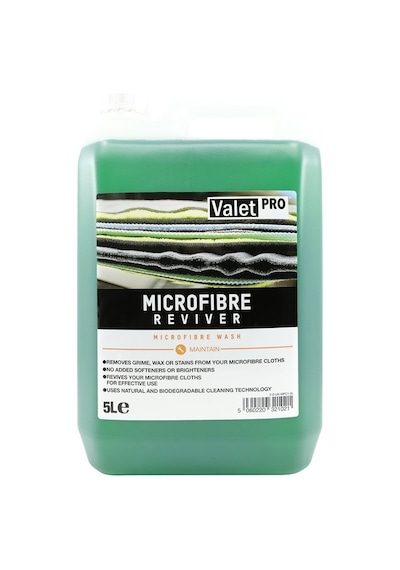 Valet Pro Microfibre Reviver Mikrofiber  Bez Yıkama Şampuanı 5 L
