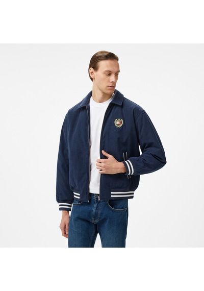 Tommy Hilfiger Tommy Jeans Crest Cord Letterman Erkek Mavi Ceket