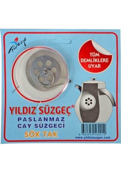 Süzgeç Pazlanmaz Çay Süzgeci Sök Tak Diğer