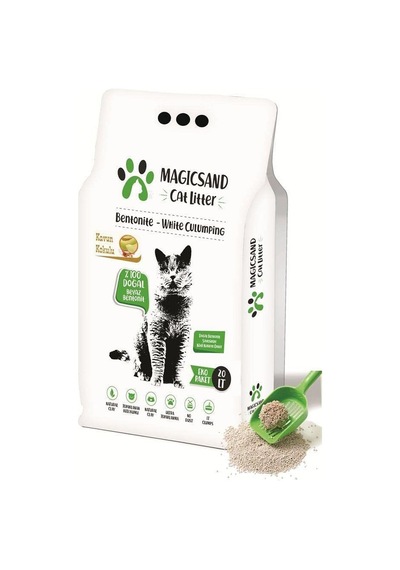 Cat Litter Kavun Kokulu Kedi Kumu 20 Lt İnce Taneli