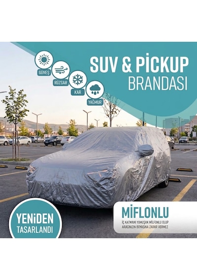 Swm G01f Suv Özel Tasarım Çift Kat Miflonlu Branda - Uv Filtreli Su İtici Kılıf