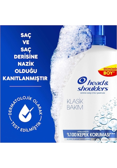 Head &amp Shoulders Klasik Bakım Kepeğe Karşı Etkili Şampuan 800ml