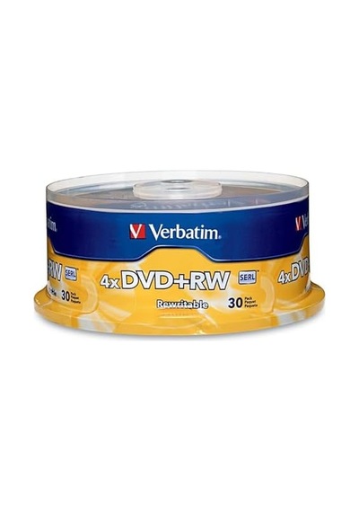 Dvd + Rw Disk, 4.7 Gb, 4 X, Spindle, 30/paket