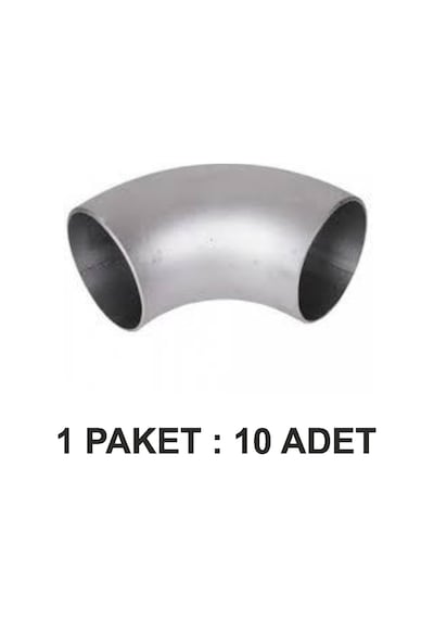 Eco Kaynaklı Patent Dirsek 90 Dikişli 1/2 Paket 10 Li