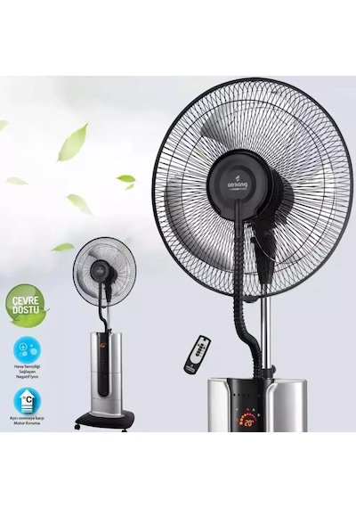 Airking Cool Soğuk Buharlı İyonizerli Vantilatör Gold