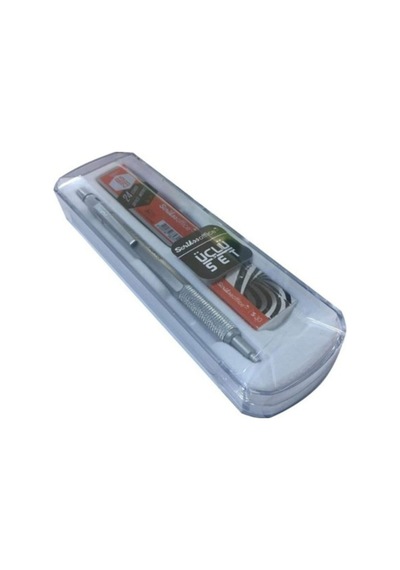 Kurşun Gri Graph-x 0.7 Mm Kalem Silgi Uç Seti Renkli