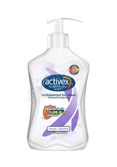 4 Adet Activex Sıvı Sabun 500 Ml Hassas