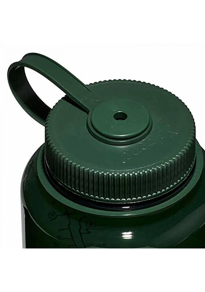 Nalgene Wide Mouth 48 Oz Suluk Matara 1,5 Litre Nefti Yeşil 2020-1048 Yeşil