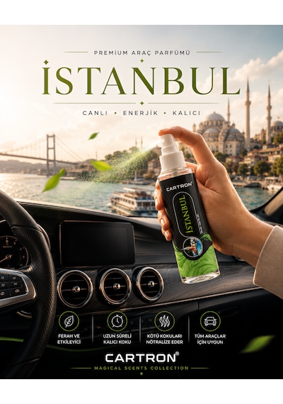 Cartron Oto Kokusu Sprey İstanbul 150ml