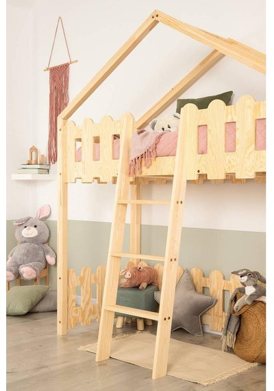 Markaawm Markaawm Montessori Ranza Oyun Alanlı Ranza Çocuk Yatak Play Akçaağaç