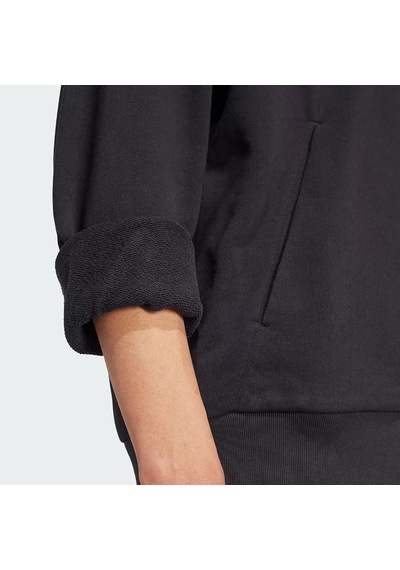 Black Adidas Erkek Kapşonlu Eşofman Üstü M A Szn Ft Hd Ix1248