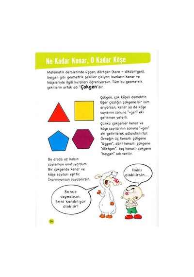 Popüler Matematik - Biraz Geometri Biraz Ölçüler - Sibel Çelik - Timaş Çocuk