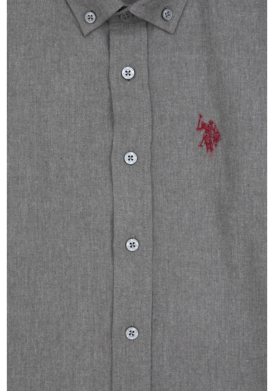 U.s. Polo Assn. Erkek Çocuk Gri Gömlek Basic 50316769-vr024 Gri