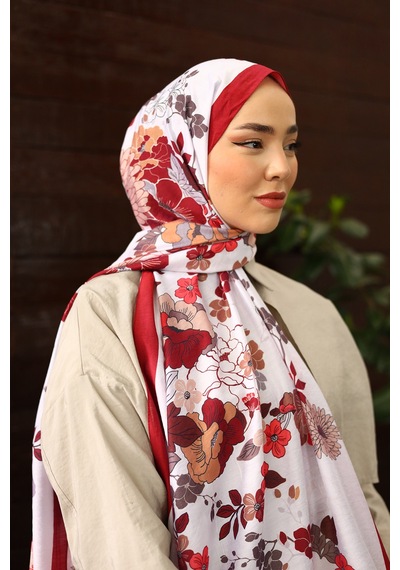 Silk Home Olinda Şal 49004-33 Beyaz