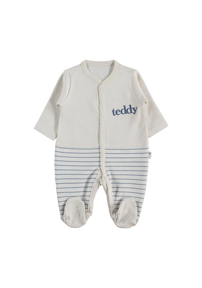 Civil Baby Teddy 6'lı 0-24 Ay Zıbın Takımları - Mavi