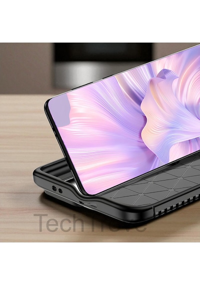 Poco X7 Kılıf Kamera Korumalı Darbe Emici Karbon Fiber Desenli Kapak
