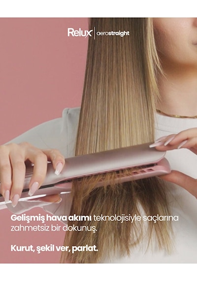 Relux Aerostraight Havalı Saç Düzleştirici Rhs9000p
