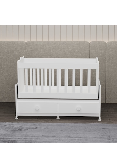 Garaj Home Elegant 60x120 Beşik - Beyaz Beyaz