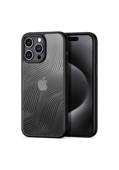 Dux Ducis Apple İphone Uyumlu 15 Pro Aimo Series Premium Buzlu Sert Pc-tpu Kılıf- 5775