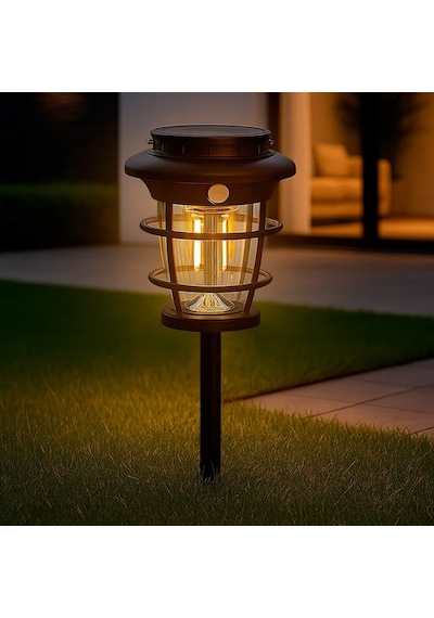 Powermaster Hop-8818 Sensörlü Şarjlı Solar Panelli Lamba