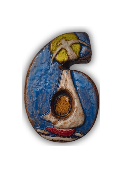 El Yapımı Deniz Temalı Seramik Kapı No.6 - 8x13 Cm - Akdeniz/ege Ruhu - Dekoratif Ev, Villa, Site Girişi, Dış Mekan Ve Apartman Girişi - El Yapımı Deniz Temalı Seramik Kapı No.6 - 8x13 Cm - Akdeniz/ege Ruhu - Dekoratif Ev, Villa, Site Girişi, Dış Mekan Ve Apartman Girişi -