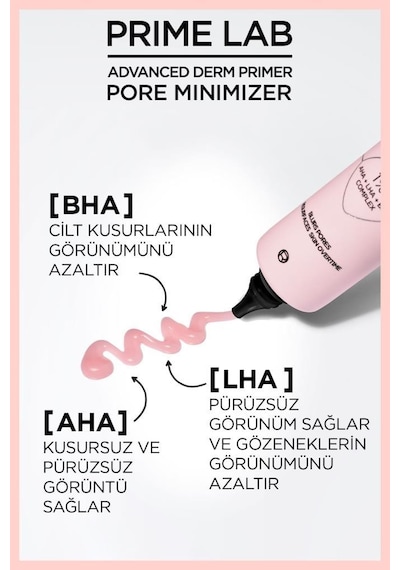 L'Oréal Paris Prime Lab Pore Minimizer Gözenek Küçültücü Makyaj Bazı