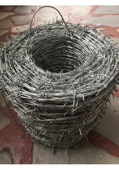 Dikenli Tel 200 Mt.lik (2 Mm Kalınlık) - Daldırma Galvanizli