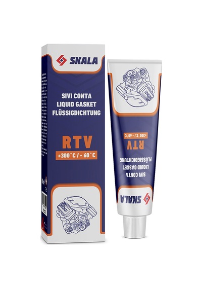 Sıvı Conta Siyah Rtv +300 80ml