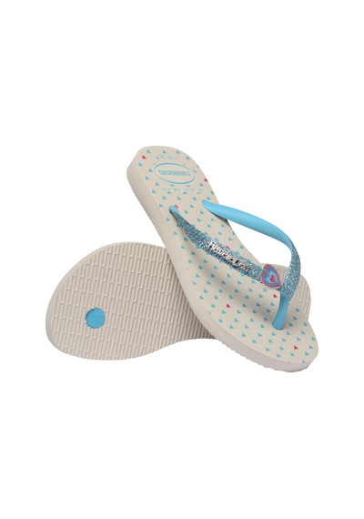 Havaianas Kıds Slım Glıtter Iı Simli Kız Çocuk Parmak Arası Terlik 4146976 4146976 0121 Bej