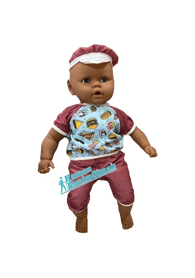 Gövdesi Dolgulu Oyun Arkadaşım Zenci Et Bebek 60 Cm