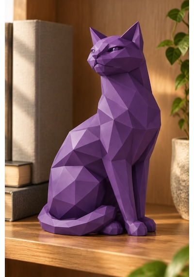 Asil Kedi Figürlü Dekoratif Biblo 49139995