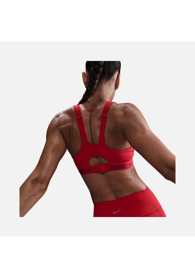 Nike Indy High-support Padded Adjustable Training Kadın Bra Kırmızı