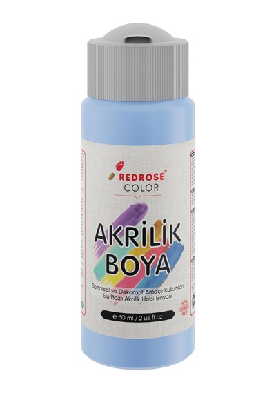 Açık Mavi Akrilik Boya 60 Ml