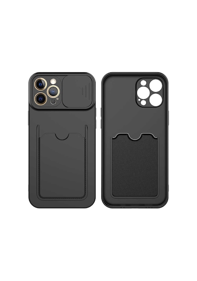 Zore İphone 12 Pro Uyumlu Nvth Kartix Kılıf-lacivert
